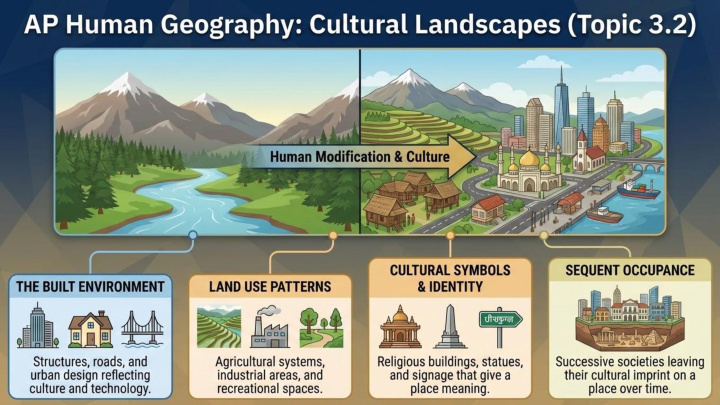 AP Human Geography Unit visual slide 3