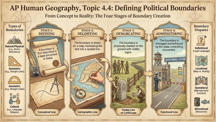 AP Human Geography Unit visual slide 5
