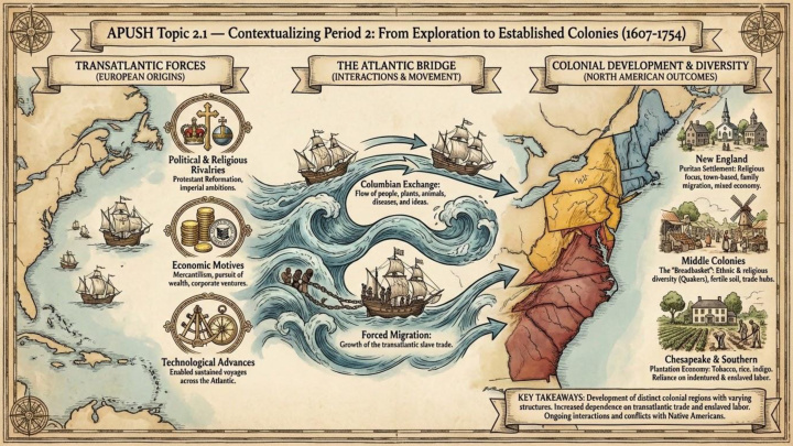 AP US History Unit 2 visual review slide 2