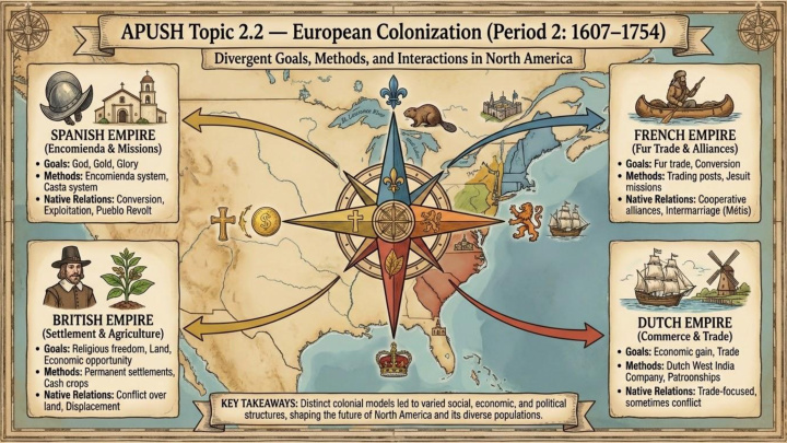 AP US History Unit 2 visual review slide 3