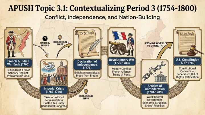 AP US History Unit 3 visual review slide 2