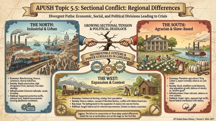 AP US History Unit 5 visual review slide 6