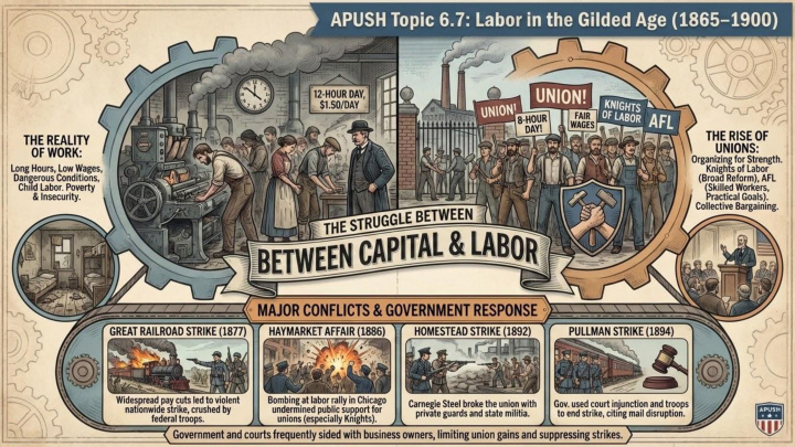 AP US History Unit 6 visual review slide 8