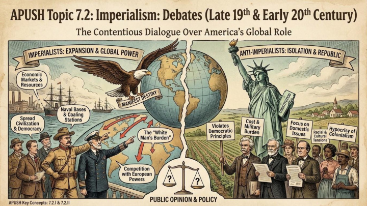 AP US History Unit 7 visual review slide 3