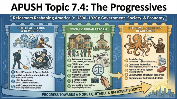 AP US History Unit 7 visual review slide 5