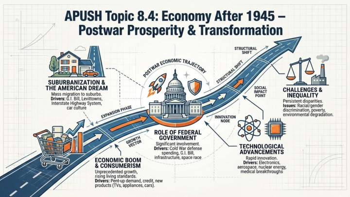 AP US History Unit 8 visual review slide 5
