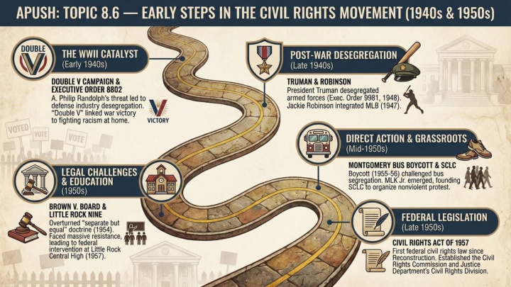 AP US History Unit 8 visual review slide 7