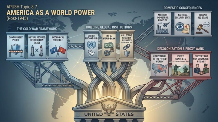 AP US History Unit 8 visual review slide 8