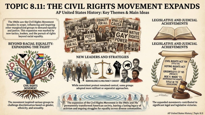 AP US History Unit 8 visual review slide 12